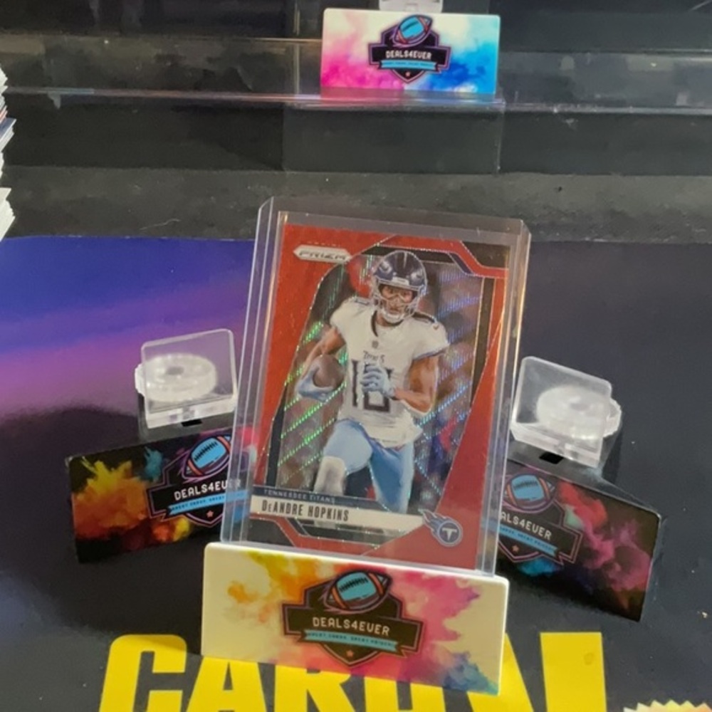 2024 Prizm DeAndre Hopkins Red Wave #/149